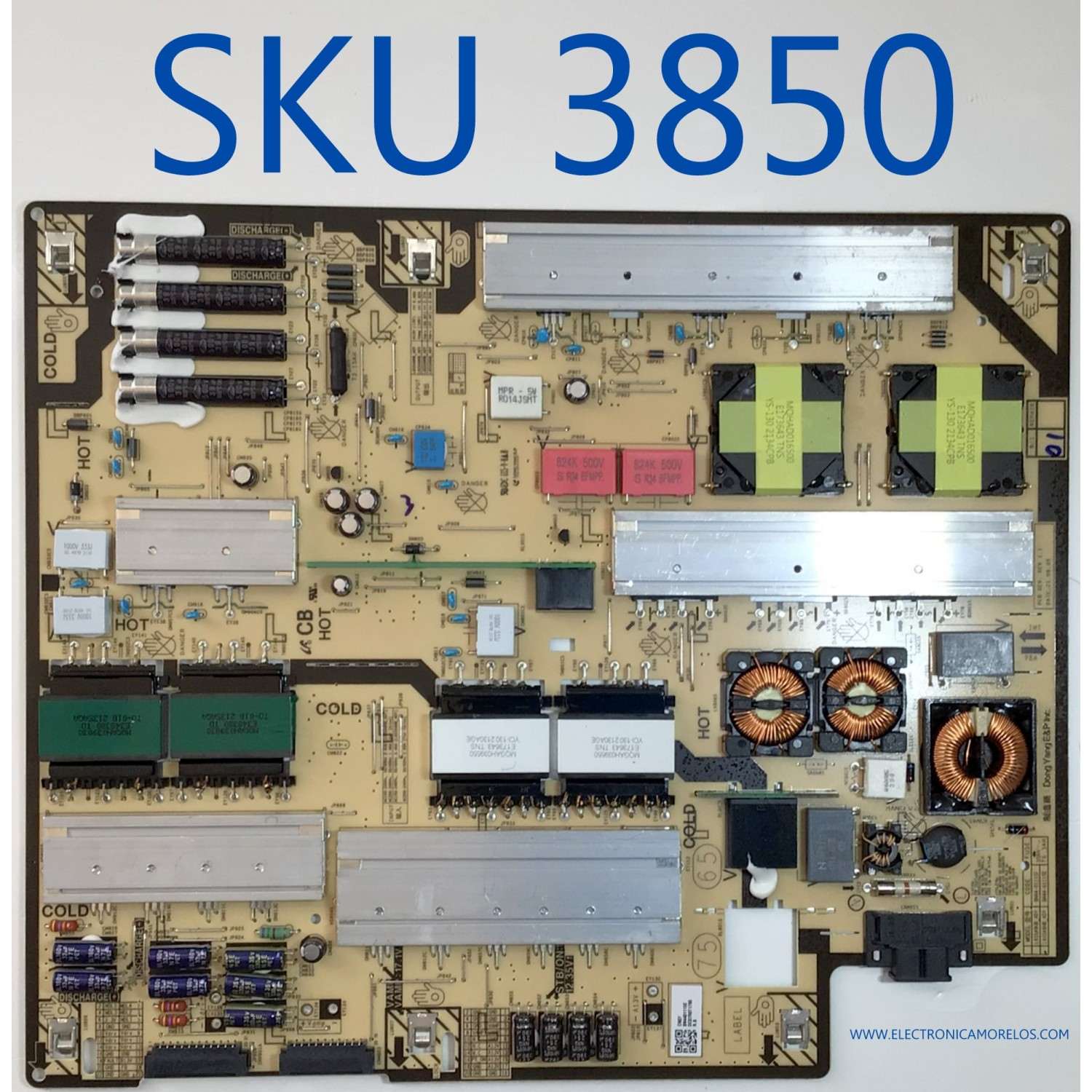 FUENTE DE PODER PARA TV SAMSUNG NEO QLED / NUMERO DE PARTE BN4401115E / BN44-01115E / L65SA8NB_ADY / SUSTITUTA BN4401115A / BN44-01115A / DISPLAY HV650QUB-S9A / 52495A / MODELOS QN65QN85 / QN65QN85DAFXZA BA19 / QN65QN85DAFXZA BF20 / QN65QN85AAFXZA BJ09
